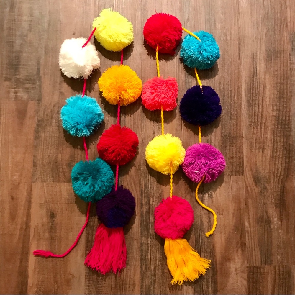 Mexican Pom Pom Garlands